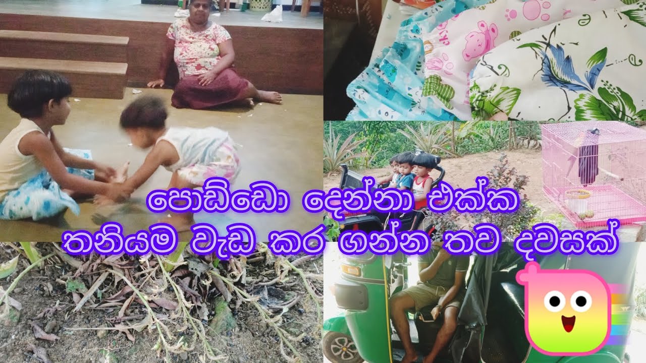 වැඩ වැඩ ඉවරයක් නෑ. තව තියෙනවා 😃