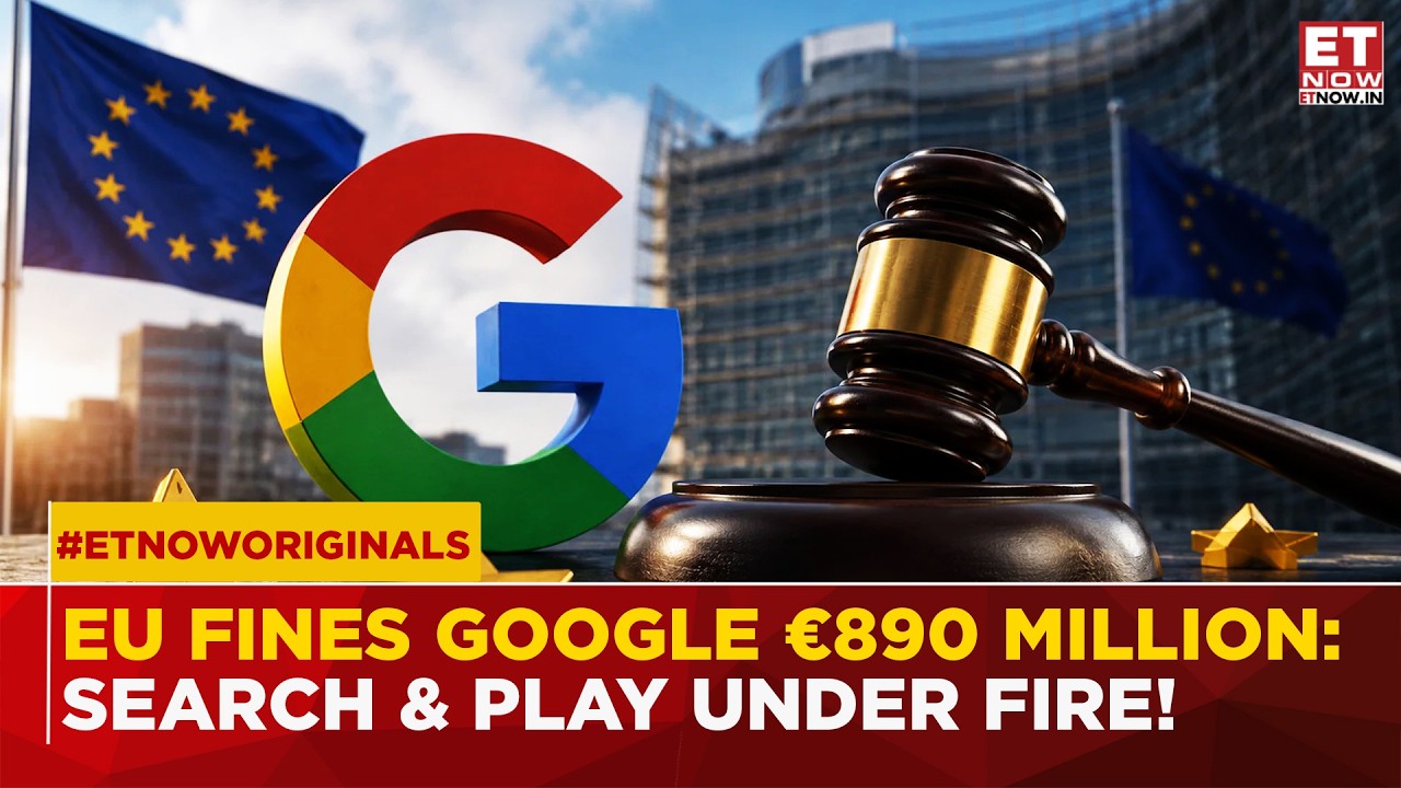 Брюссель наносит удар по Google! Google оштрафовали на огромные 890 миллионов евро за нарушение з...
