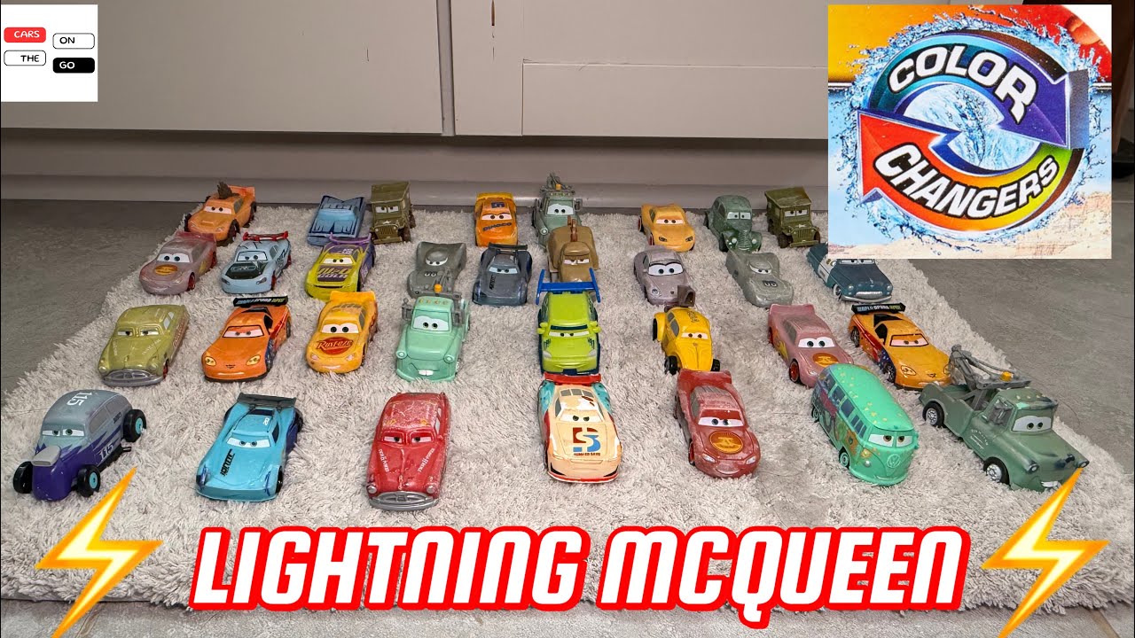 Amazing Color-Changing Cars! Watch them Transform with Water!