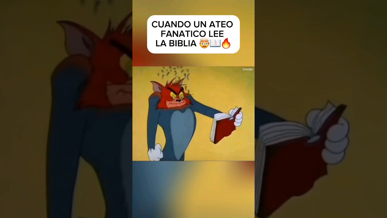 ATEOS LEYENDO LA BIBLIA. 🤯😅#biblia #igresia #cristianos #ateos #shorts #viral