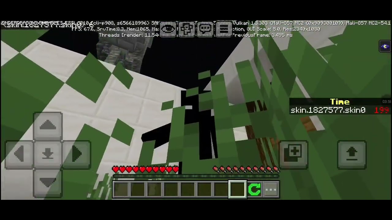 ماين كرافت بس لازم نسوي الباركور 