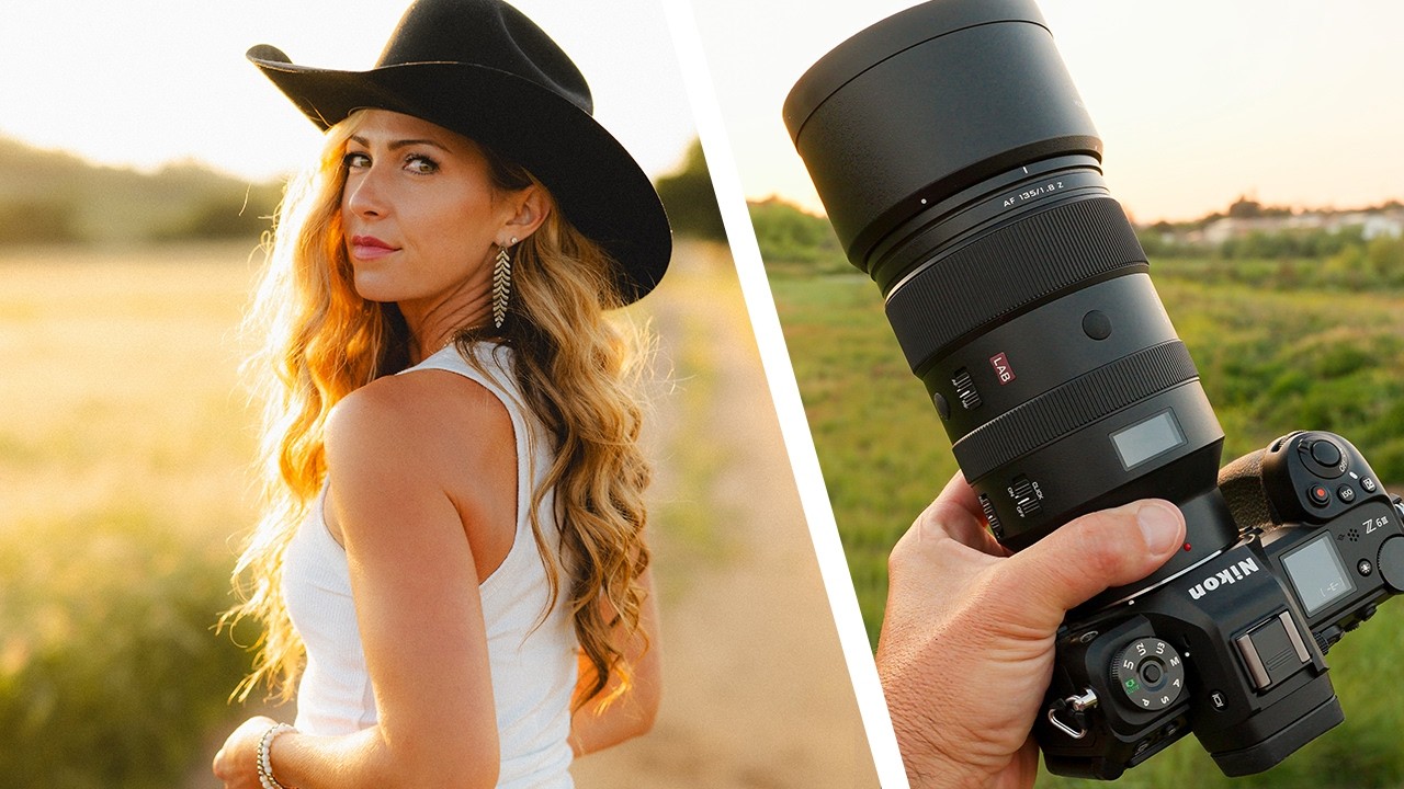 BEST Portrait Lens for Nikon Z6iii - Viltrox 135mm f/1.8