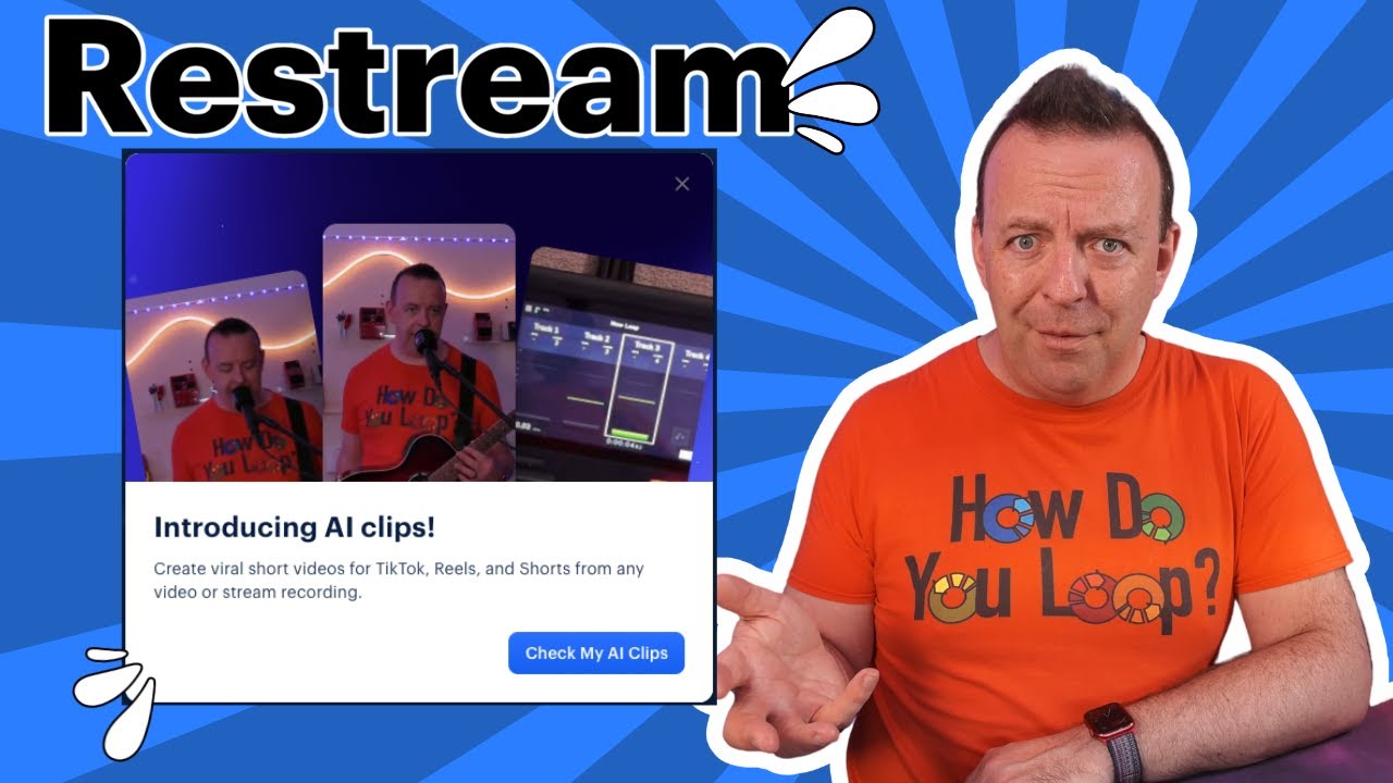 Я попробовал новый ИИ-инструмент от Restream и УХ ТЫ!