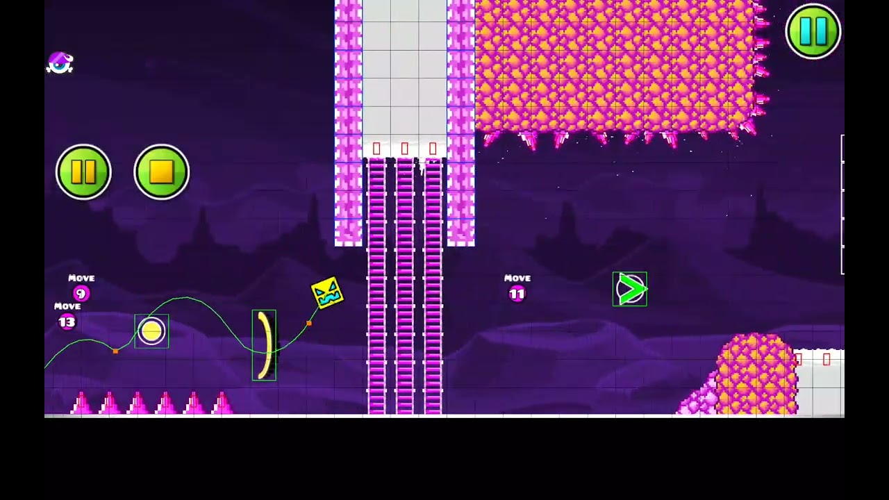 Будую рівень у Geometry dash частина 6