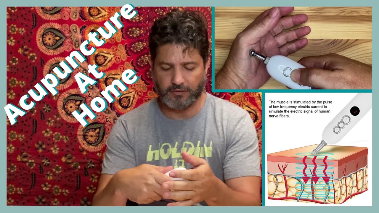 Acupuncture Pen for chronic and acute pain relief.