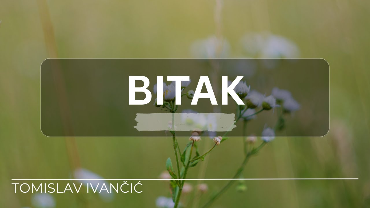 Tomislav Ivančić - Bitak (Izvor Svega Postojanja)