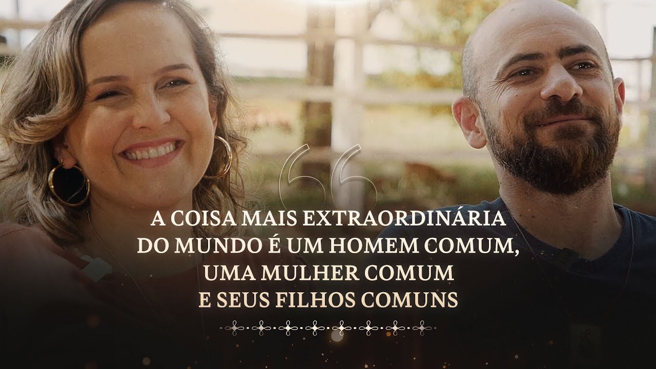 Déia e Tiba contam como se conheceram