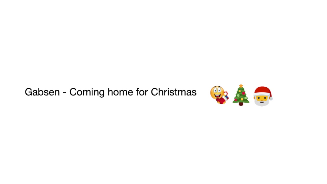Gabsen - Coming home for Christmas