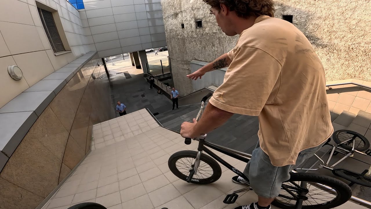 Осенний STREET по Москве на BMX