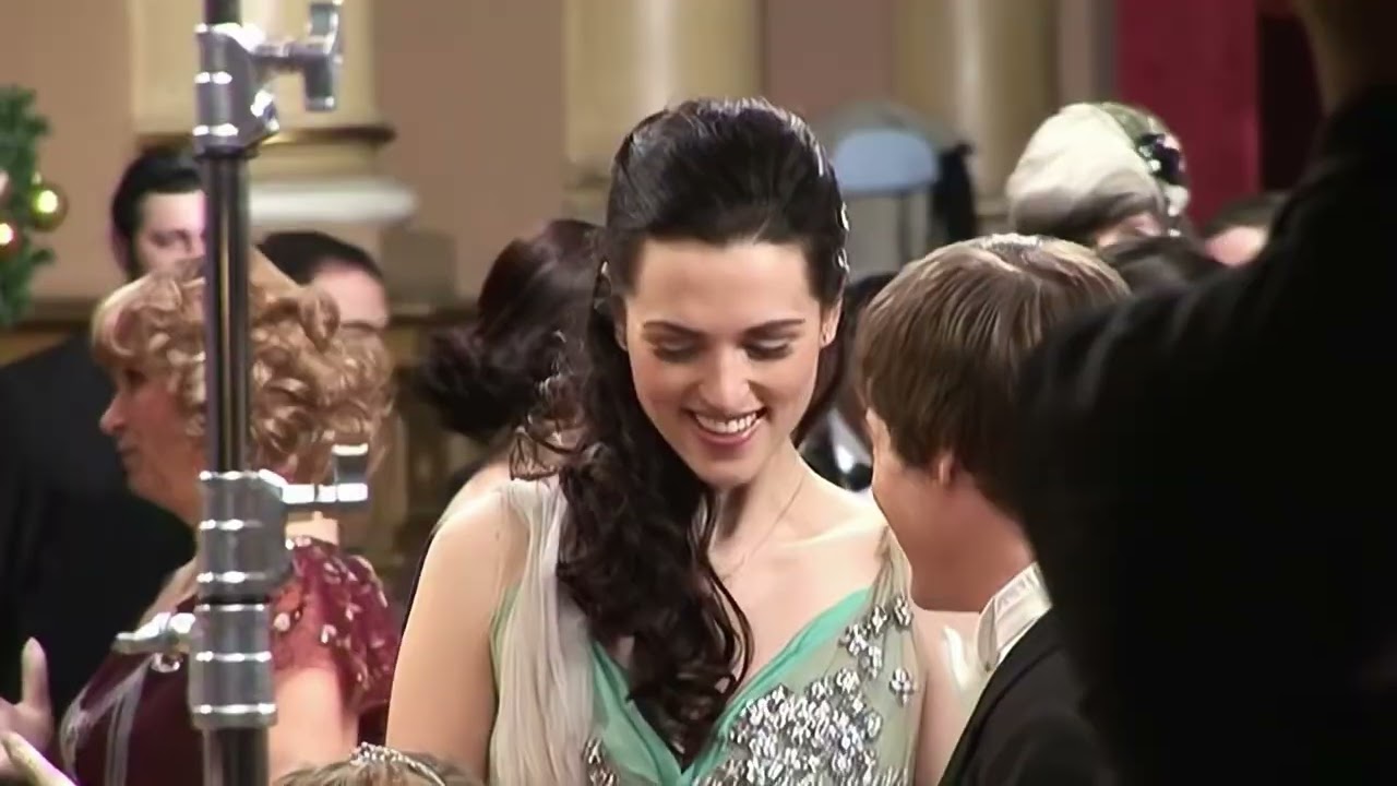 Katie McGrath BTS + B-roll - A Princess For Christmas (upscale)