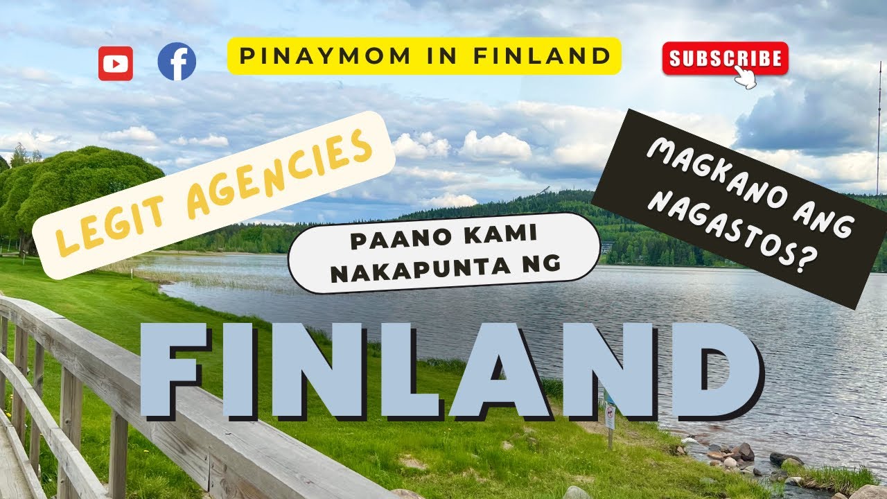 PAANO KAMI NAKAPUNTA NG FINLAND? | MAGKANO ANG NAGASTOS? | PINAYMOM LIVING IN FINLAND