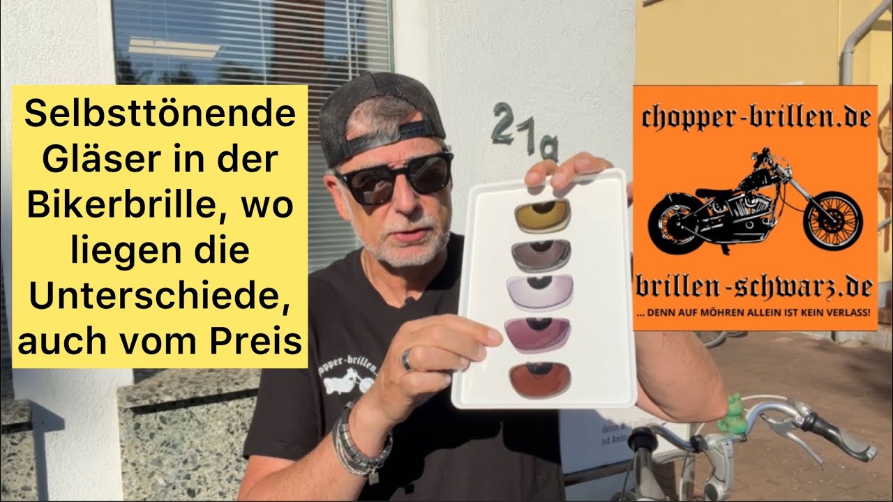 Selbsttönende Brillengläser für die Bikerbrille, wo sind die Unterschiede