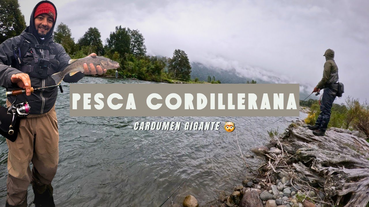 PESCANDO y EXPLORANDO nuevos spot de PESCA  en al cordillera 🤯 