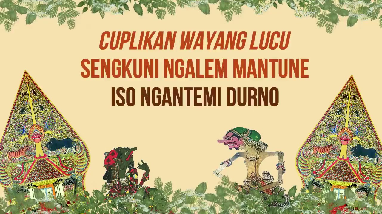Cuplikan Wayang Ki Hadi Sugito Lucu - Sengkuni Ngalem Mantune Iso Ngantemi Durno