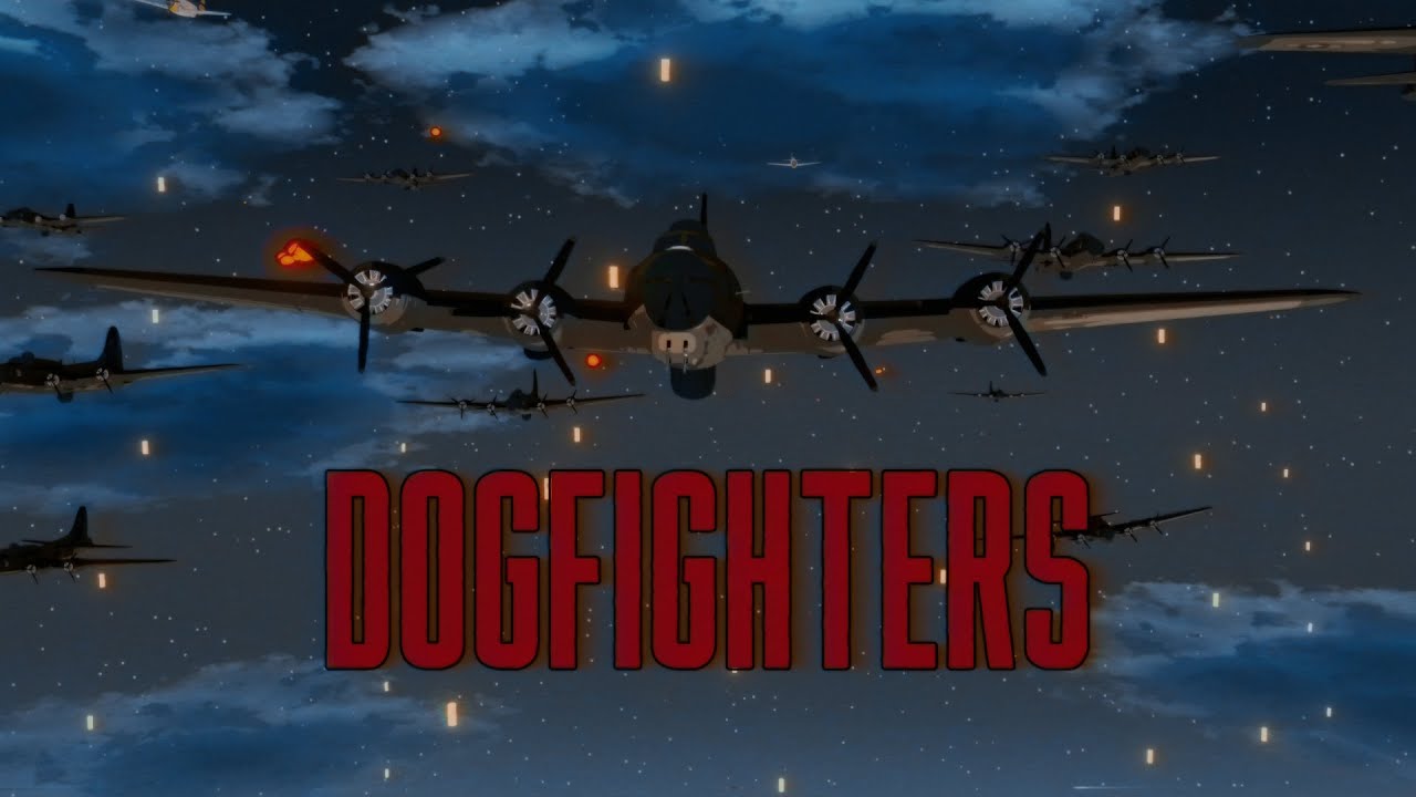 DOGFIGHTERS - Anime-Style WWII Aerial Combat (Blender + AI)