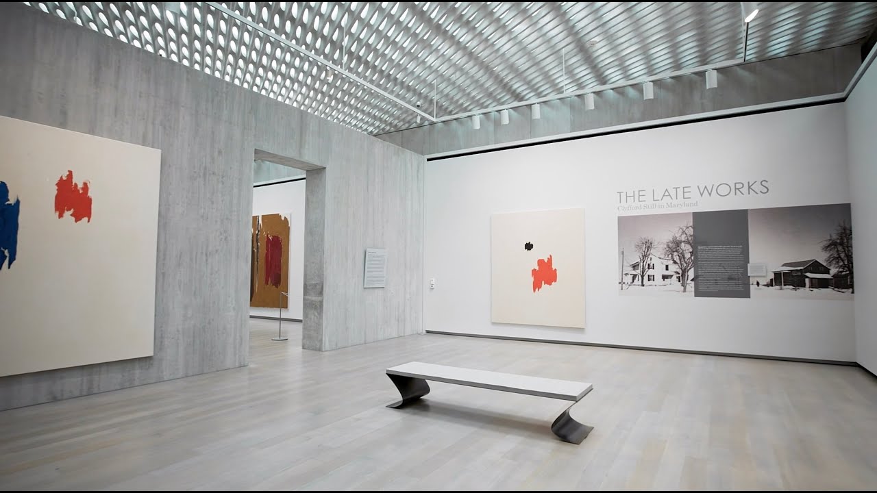 Virtual Tour of The Late Works: Clyfford Still in Maryland