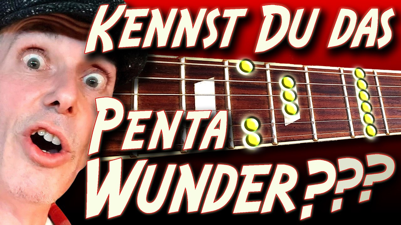 Erstaunlich, dass viele Gitarristen diesen Trick NICHT kennen! Gitarre spielen lernen 5.1