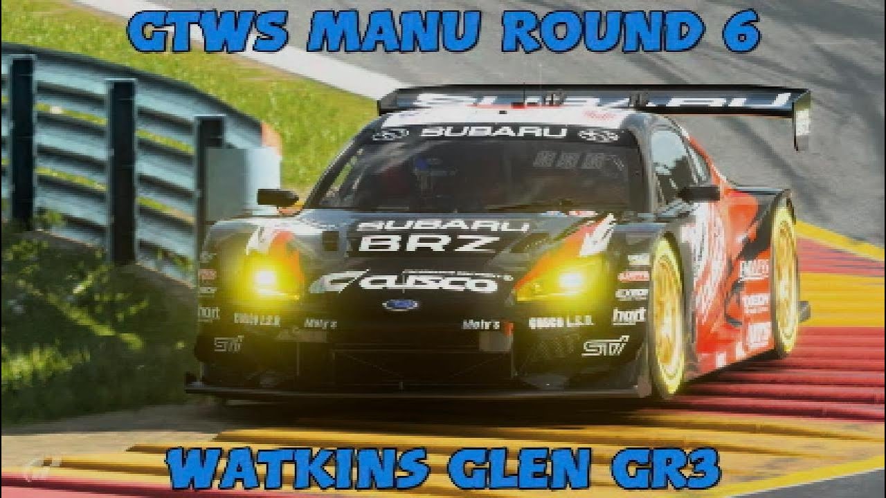 GTWS 2026 Manufacturers Round 6 Guide - Extreme Tyre Saver - Watkins Glen Gr3 - Gran Turismo 7