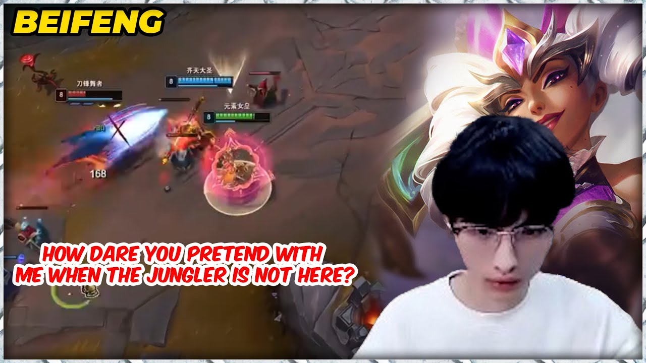 Beifeng Qiyana vs  Irelia : No Jungler, Still Cocky