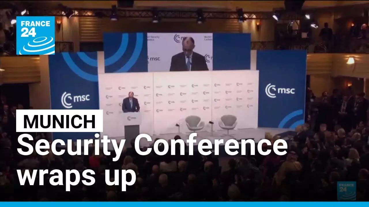 Munich Security Conference wraps up: Focus shifts to Europe's strategy and leadership &bull; FRANCE 24