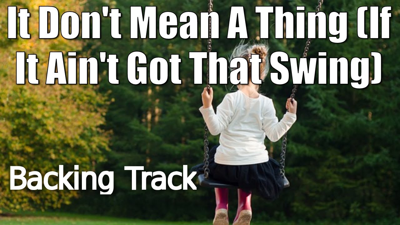 It Don’t Mean A Thing (Gmi) || Gypsy Swing Backing Track || Play Along