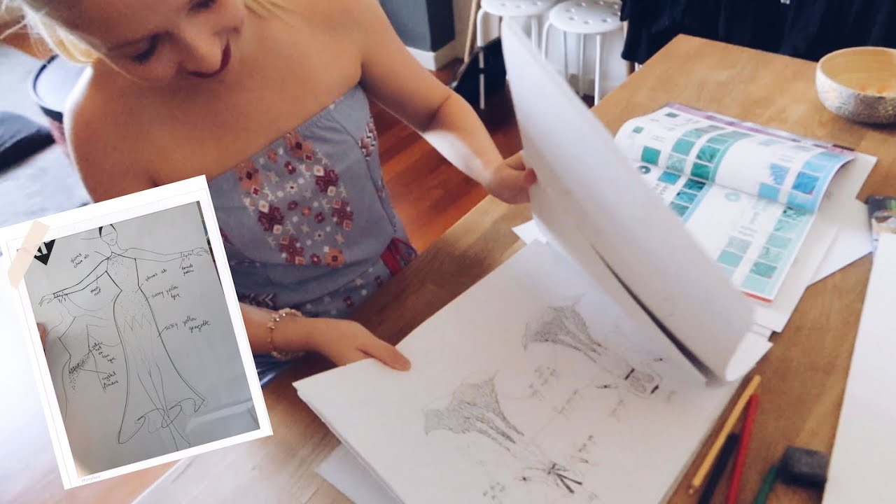 Designing the perfect ballroom dress | Yellow RP Atelier ballgown unboxing