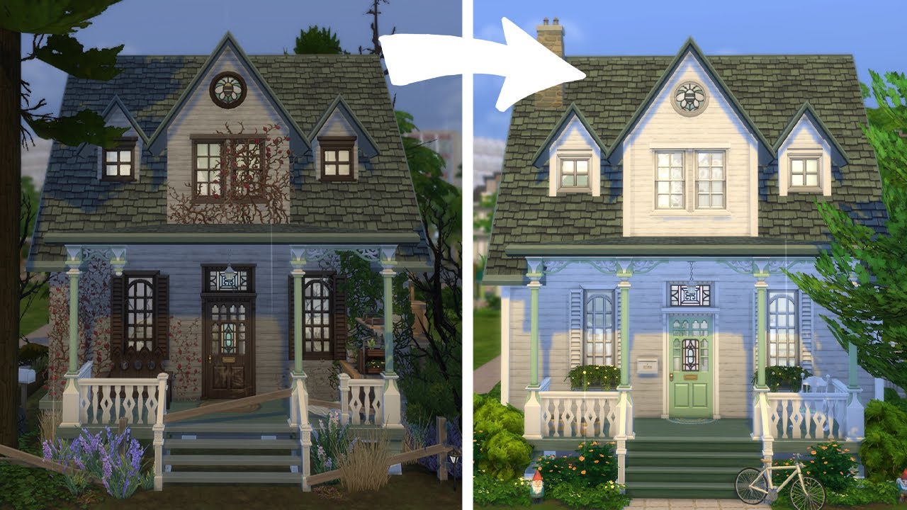 Can I fix this abandoned house in The Sims 4?