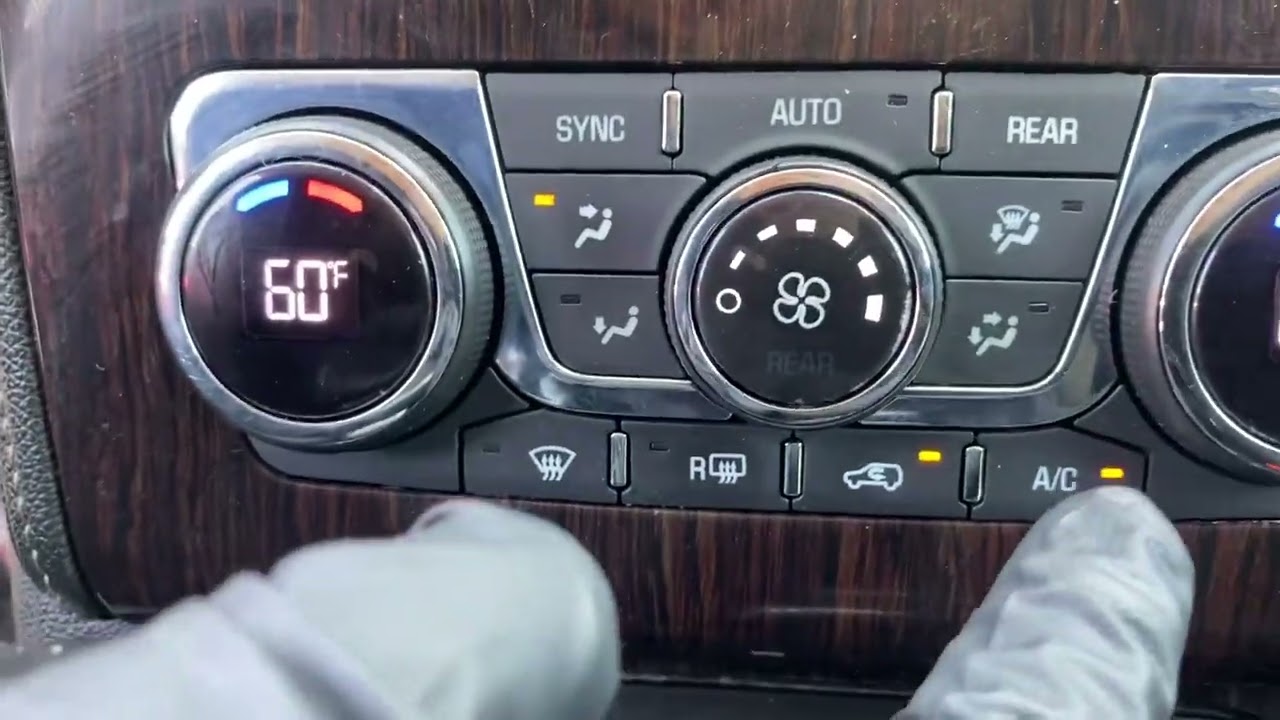2016 Chevrolet Traverse. Проблемы с кондиционером. 2016 Chevrolet Traverse.