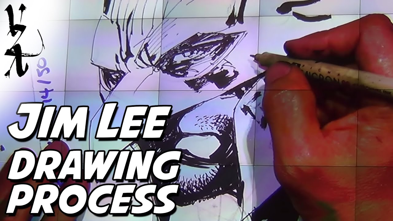 Jim Lee - Drawing Process