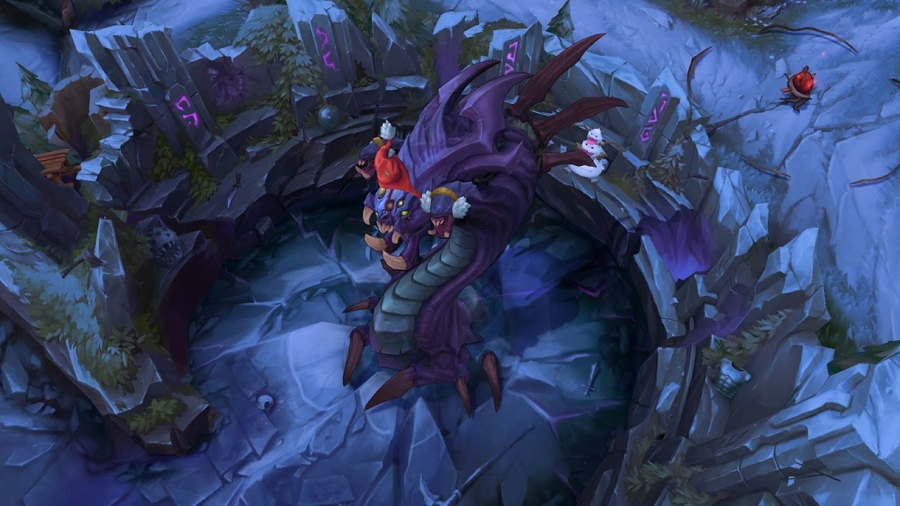 Winter Summoner's Rift Map 2016 - PBE Server - Full Gameplay - League Of Legends