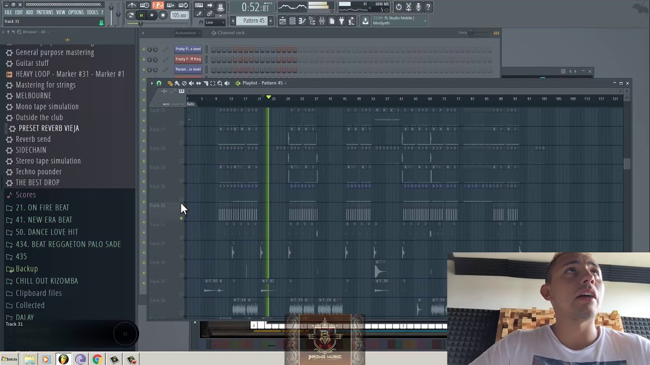 Kung-fu Dasoul ft Nacho- INSTRUMENTAL - Tutorial FL Studio [en español]