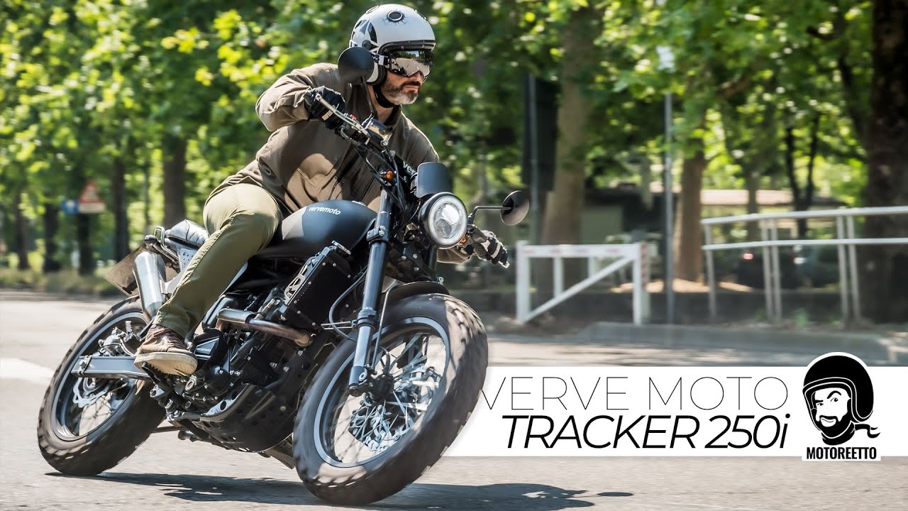 Verve Moto Tracker 250i: la prima prova completa!