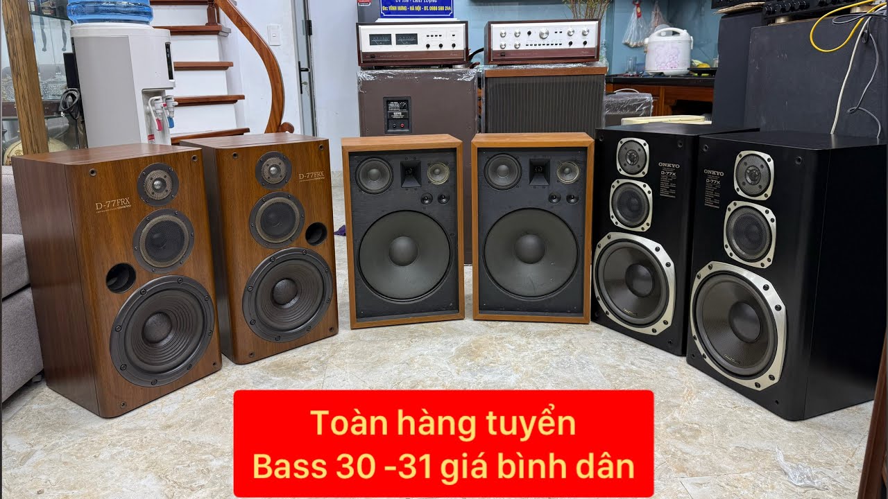 Hàng về nhiều loa nhật bass 30 giá bính dân |onkyo D77FRX |Onkyo D77X |pioneer cs 99 bass 40 giá