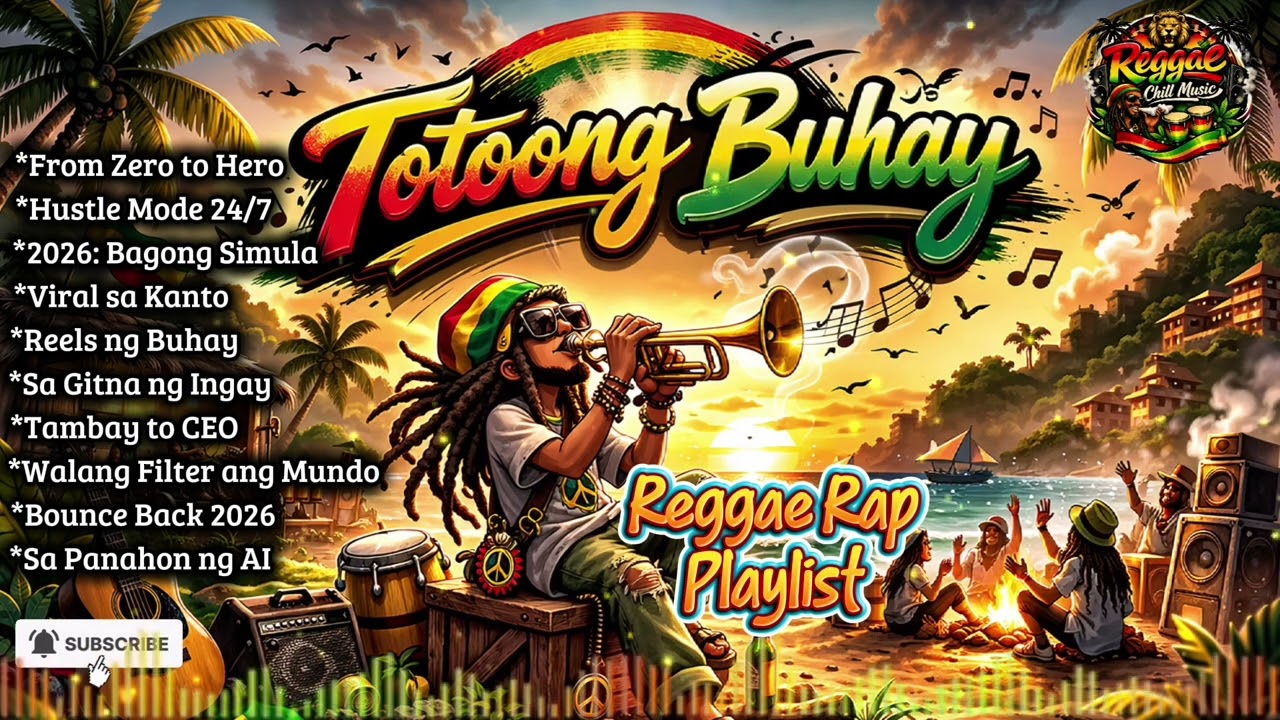 Totoong Buhay🎺🎺 | Kwento ng Nakikita sa Kapaligiran | Reggae Rap 2026 | Reggae Chill Music Playlist 