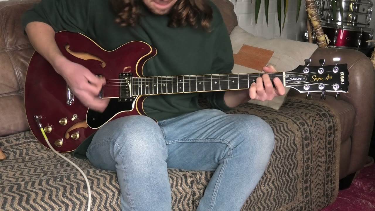 Yamaha Super Axe SA1200S Semi Hollow Body Guitar 1980