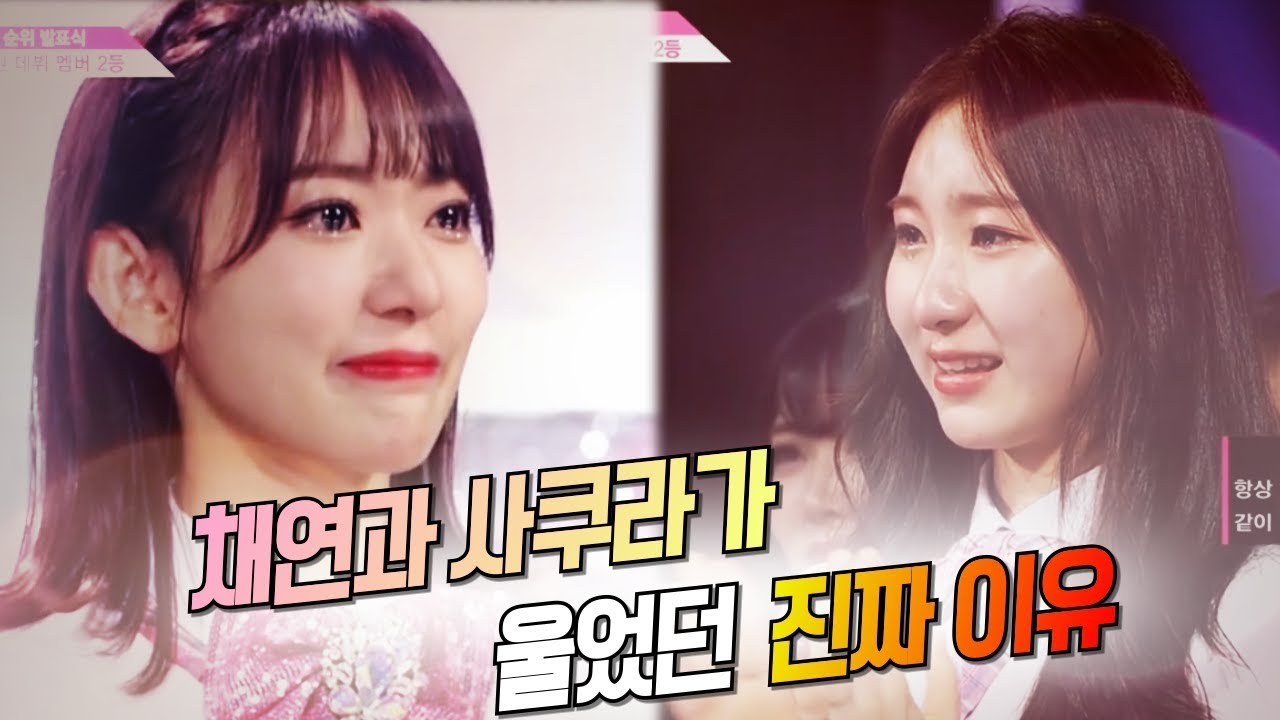 Eng,JPNsub]]사쿠라가 채연을보고 눈물을 흘린 진짜 이유