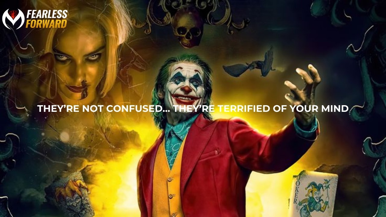 NAH THIS IS CRAZY… Your Energy Is Too Deep & Your Intelligence Freaks Them Out 👁️🔥 || JOKER SPEECH