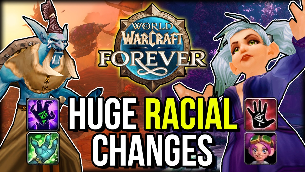 Racials In WoW Forever Are INSANE! | WOW FOREVER