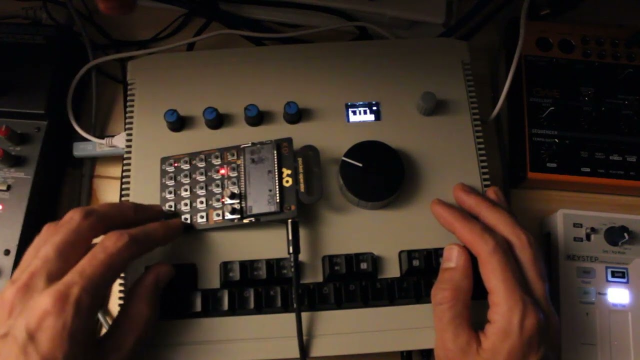 Two rhythms manually synced
