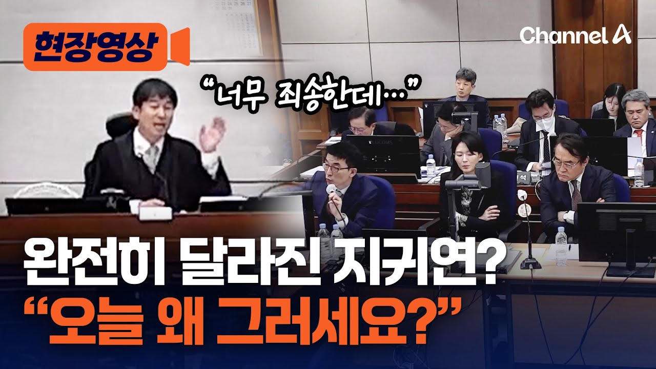 “재판장도 생각이 있다“…지귀연, 변호인단 반발에 '정색' [현장영상] / 채널A