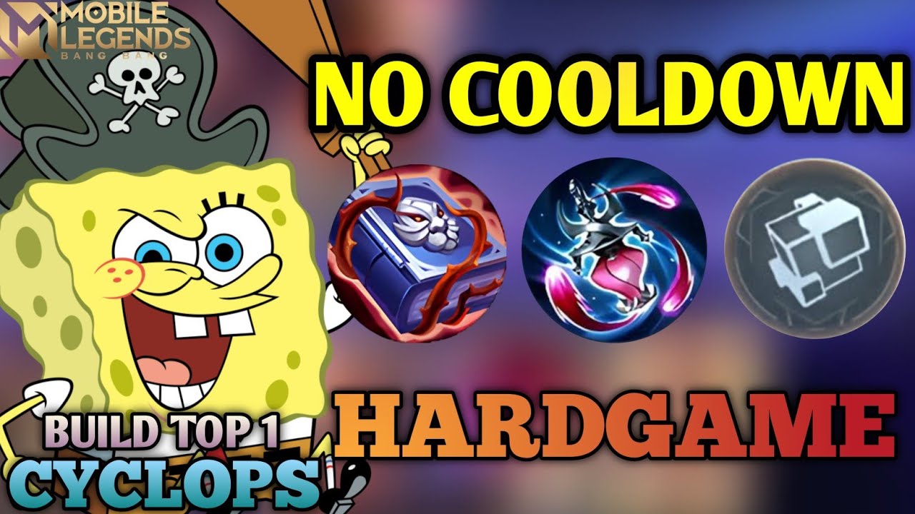 WAR NON STOP❗CYCLOPS NO COOLDOWN TERLALU OP🔥HANCURK4N HERO META - Mobile Legends