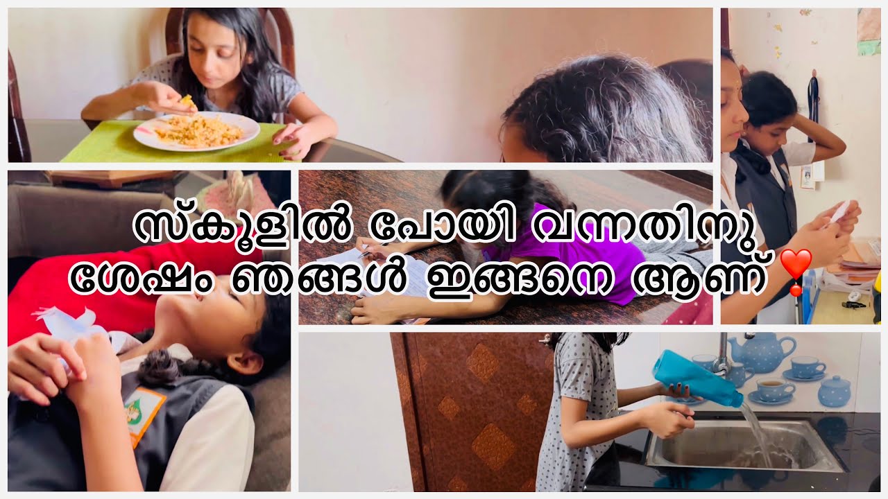 സ്കൂളിൽ പോയി വന്നതിനു ശേഷം #ഞങ്ങൾഇങ്ങനെയൊക്കെ ആണ് ..#twinsworld #schooldayinmylife