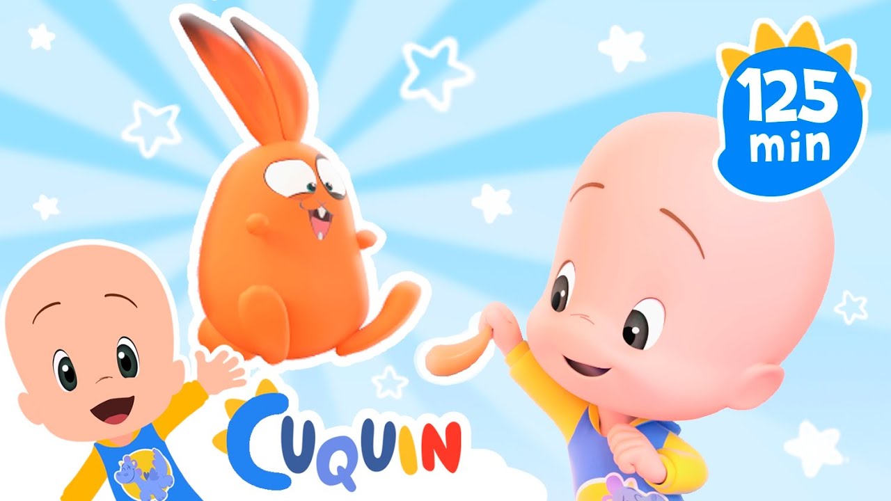 Aprenda as animais com Cuquin e seus balões surpresa | Desenhos animados para bebês