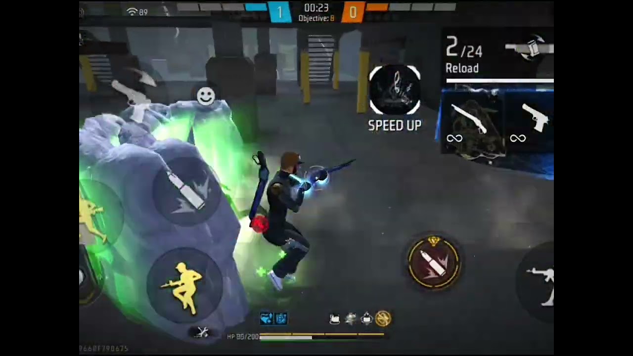 Freestyle 1v1 montage free fire 🔥
