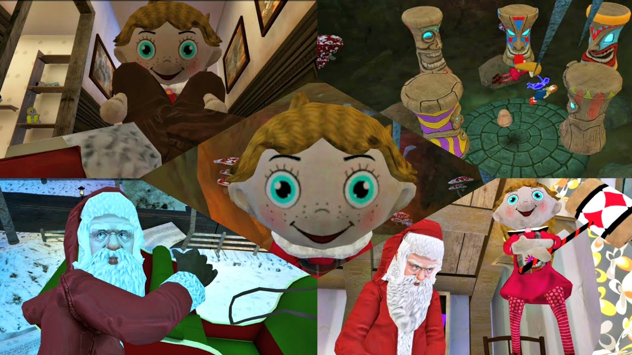 Scary Doll Version 1.9.1 Kidnapping Santa Full Gameplay