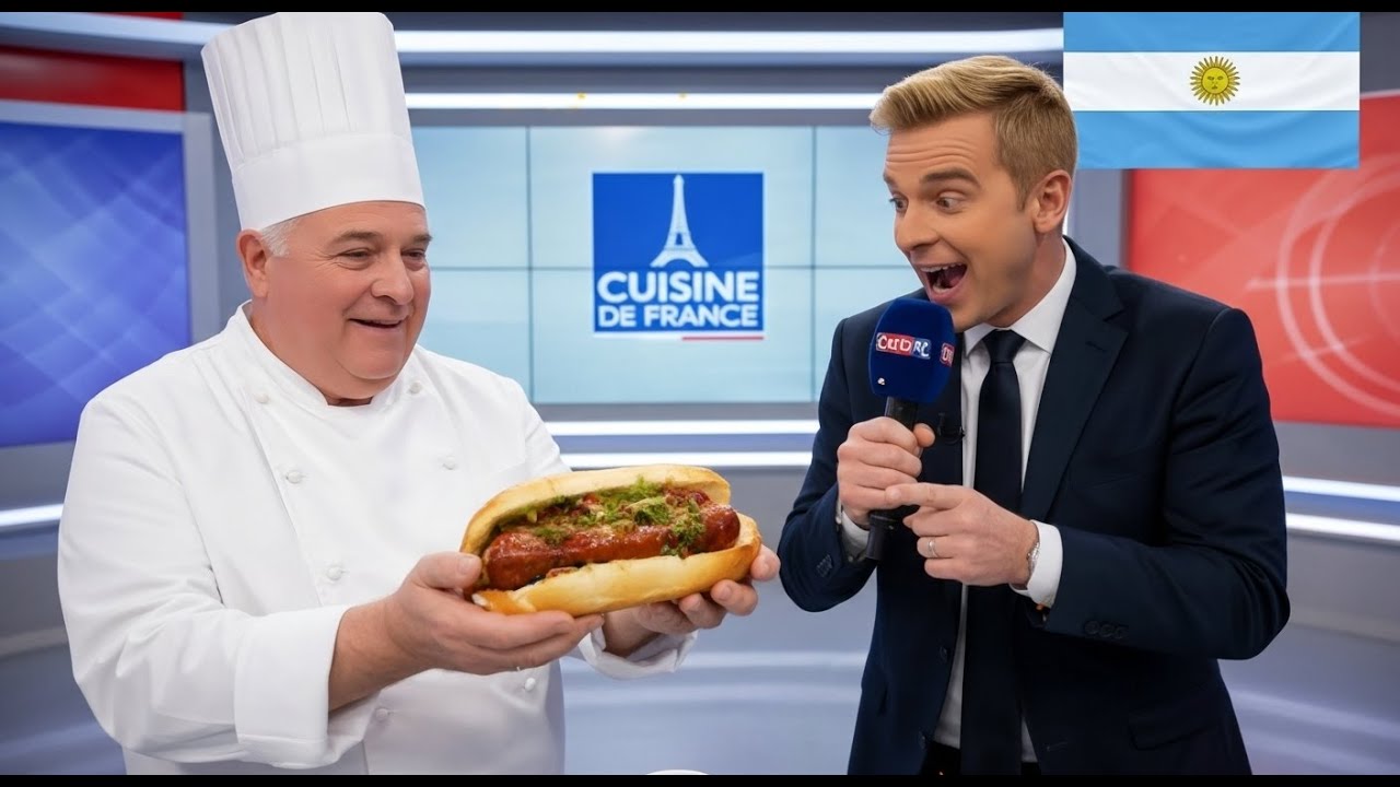 "El shock de un chef Michelin: rendido a los pies del humilde choripán argentino."