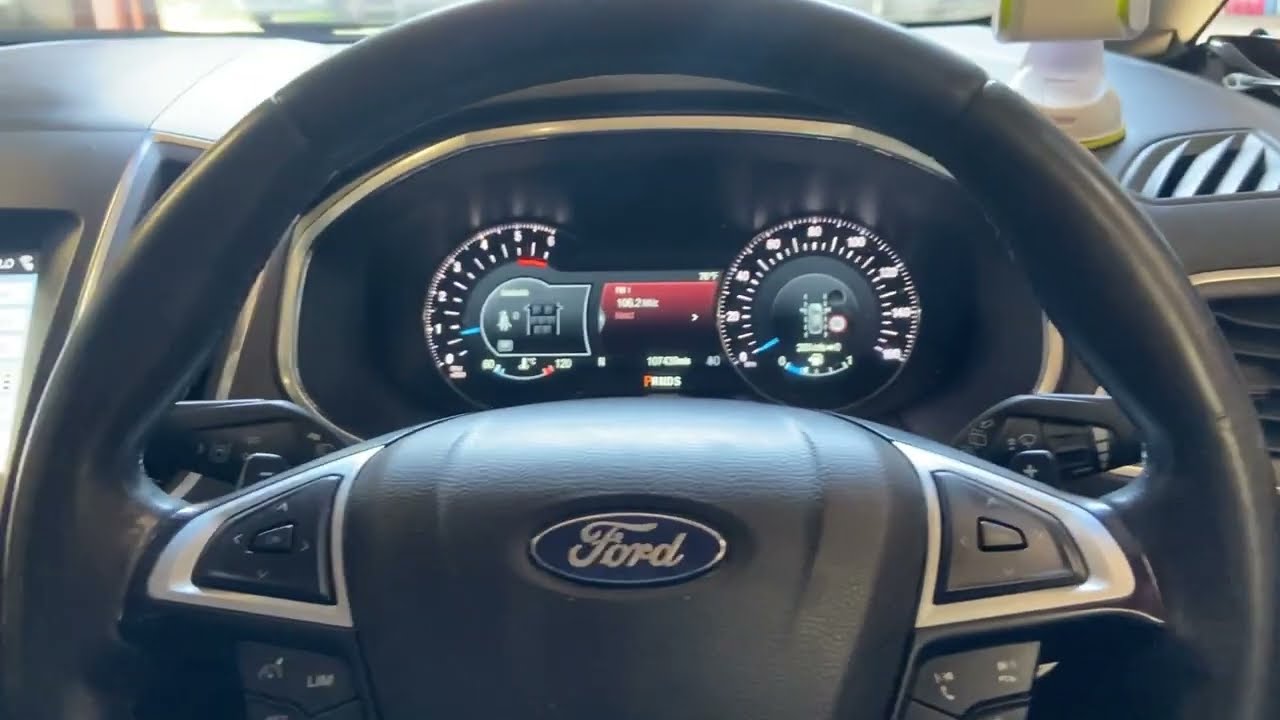 Ford Galaxy Сброс срока службы масла и сервисного обслуживания 2016 2017 2018 2019 2020