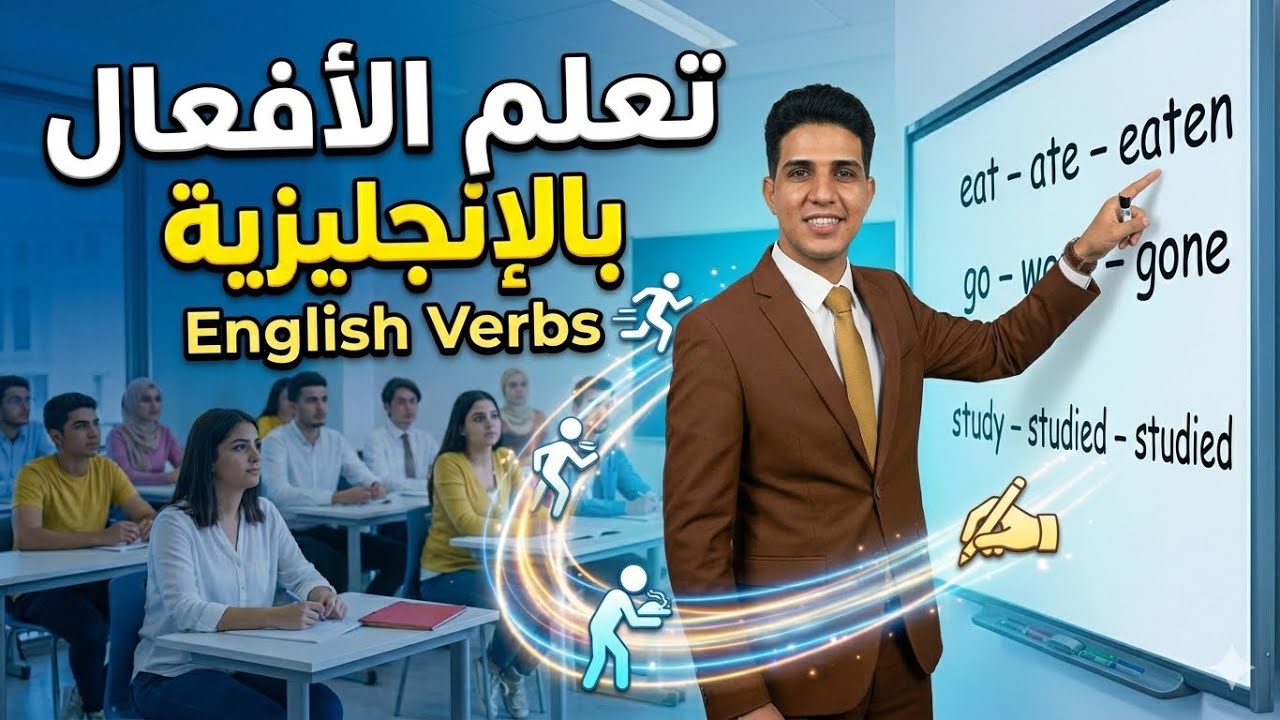 كيف تتعامل مع الأفعال في اللغة الإنجليزية/المحاضرة 09