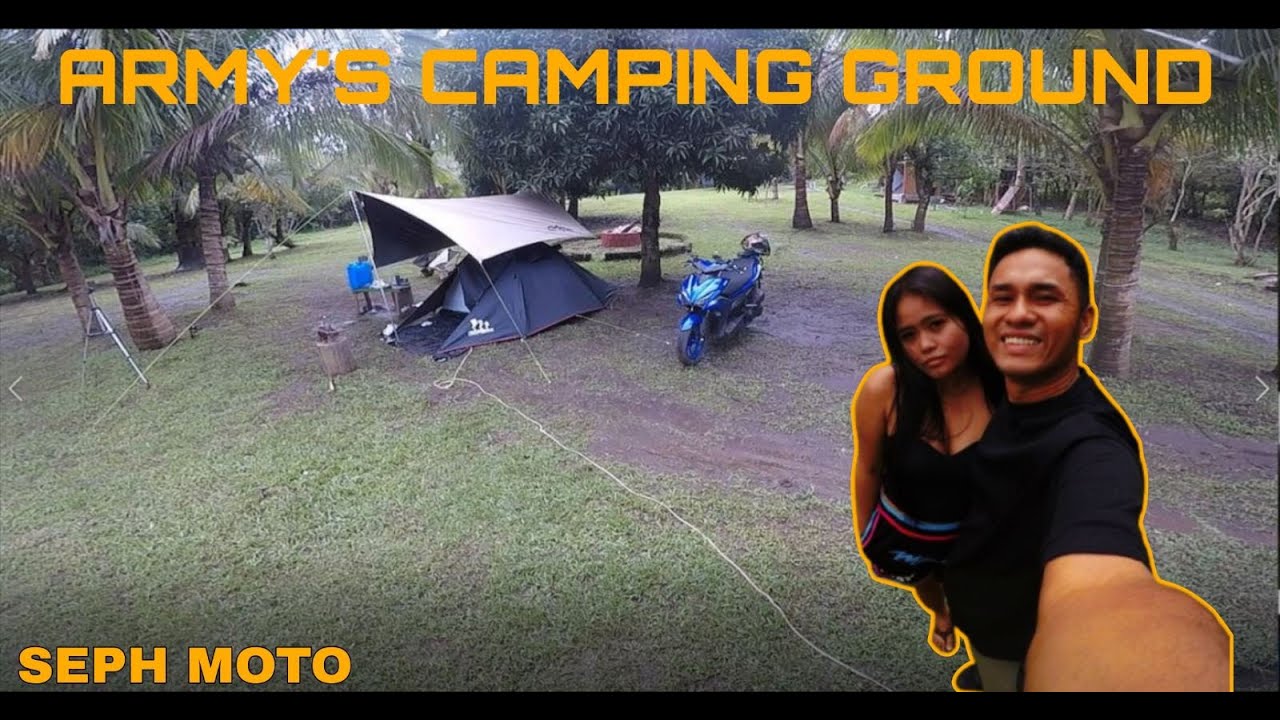 TAHIMIK AT PRESKO | MOTOCAMPING SA ARMY'S CAMPING GROUND