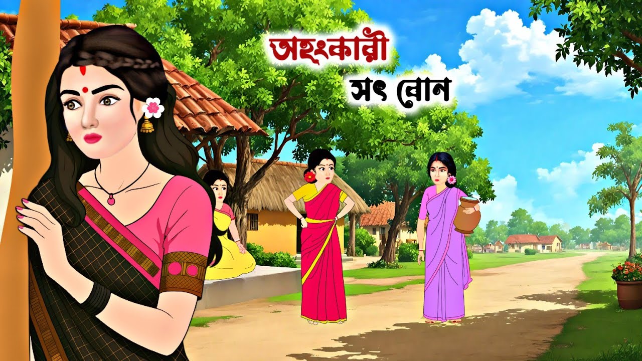 অহংকারী সৎ বোন || Bangoli Moral Stories || Thakurmar Jhuli